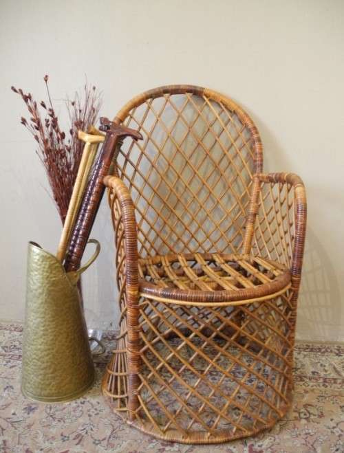 A vintage Cane chair in fantastic condition.Perfect in informal areas-Lifespace Sale