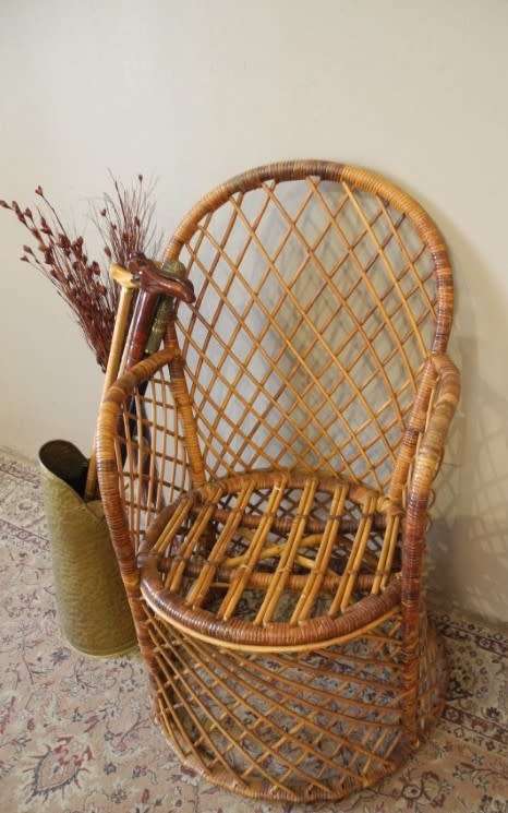 A vintage Cane chair in fantastic condition.Perfect in informal areas-Lifespace Sale