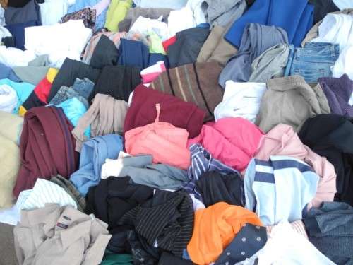 JOB LOT!! Assorted ladies shirts, gents shirts, pants, dresses, ties, etc NO 5. Lifespace Sale