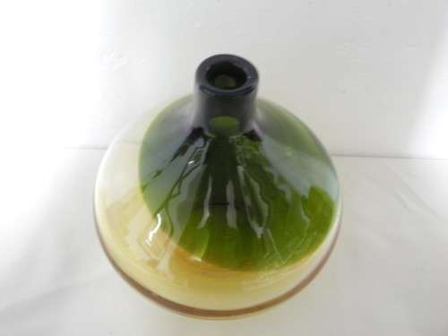 A beautiful set of two hand blown glass vases-Lifespace Sale
