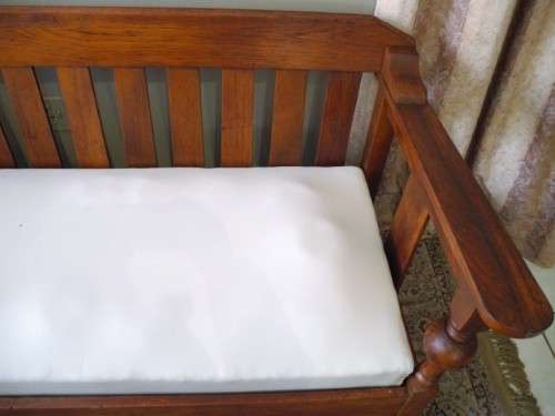 A fabulous, vintage Imbuia 3 seater couch/bench - perfect in a lapa/patio-Lifespace Sale