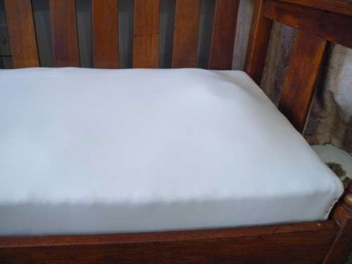 A fabulous, vintage Imbuia 3 seater couch/bench - perfect in a lapa/patio-Lifespace Sale