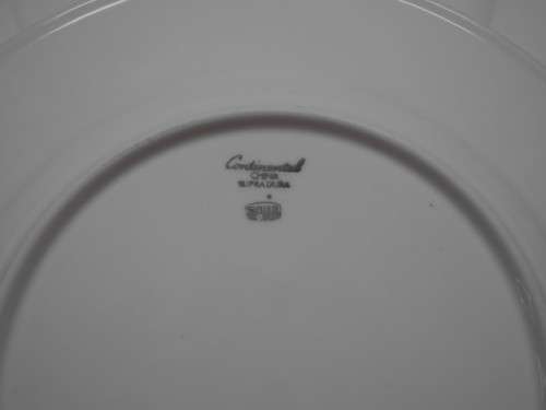 A colourful collection of white plates, perfect for a table-Lifespace Sale