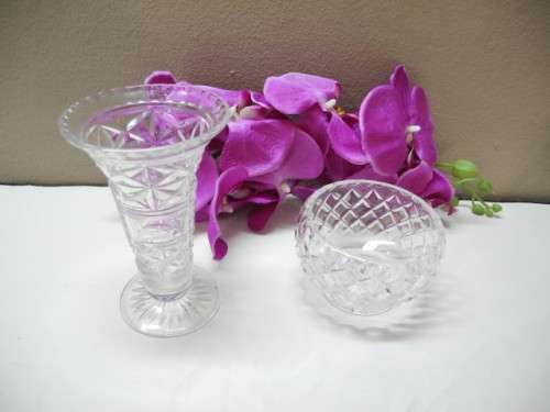 A job lot of assorted crystal items-Lifespace Sale