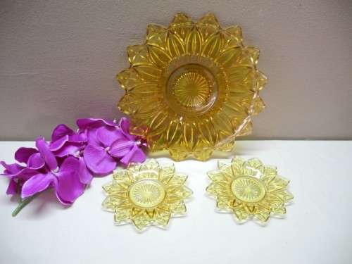 A fabulous collection of 8 snack serving plates in various colours and sizes-Lifespace Sale