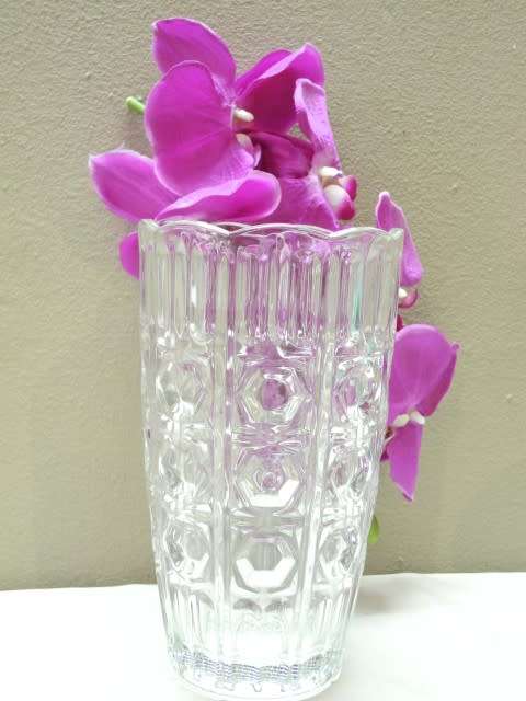 Two stunning glass vases!! Beautiful on display!!-Lifespace sale