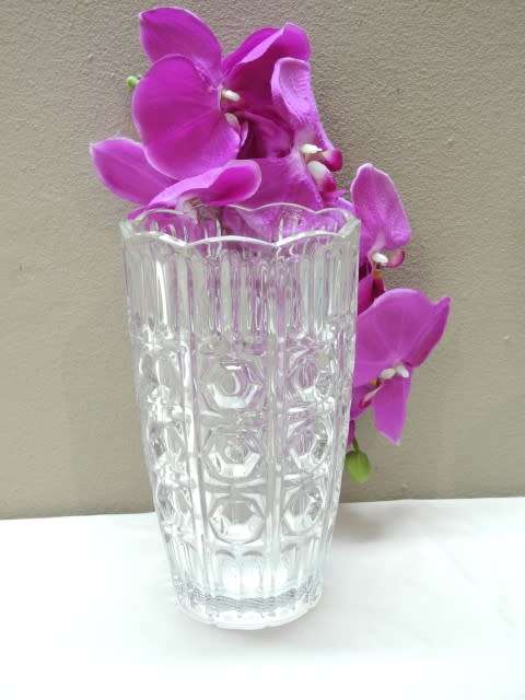 Two stunning glass vases!! Beautiful on display!!-Lifespace sale