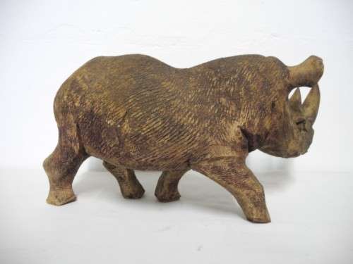 A stunning resin mold large detailed Rhino. Lovely on display.Lifespace Sale