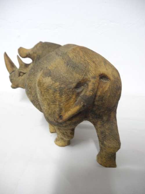 A stunning resin mold large detailed Rhino. Lovely on display.Lifespace Sale
