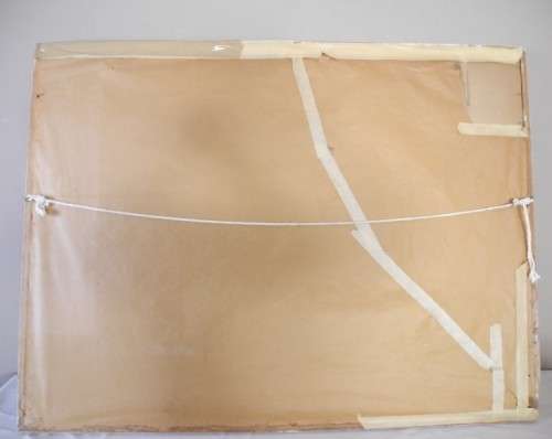 An extra large framed behind glass assortment of Scout badges-Lifespace Sale