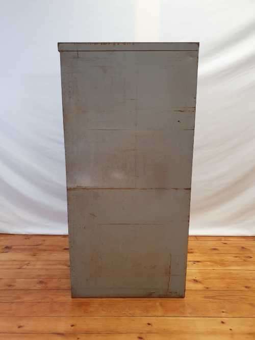 An awesome large 4 drawer metal filing cabinet, needs some tlc, perfect to paint!!