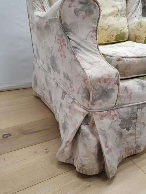 A pair of vintage Wingback arm chairs for restoration