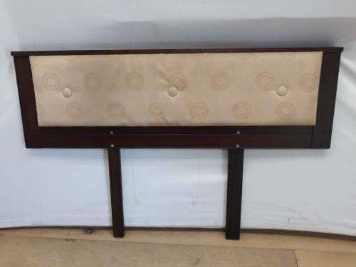 A stunning suede double bed size headboard 90cm