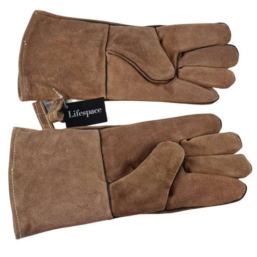 Lifespace Leather Braai Gloves