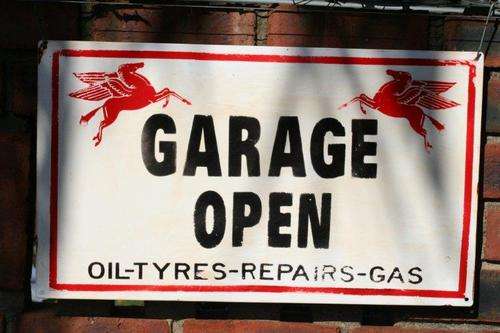 AN AWESOME PEGASUS WORKSHOP METAL SIGN!!!