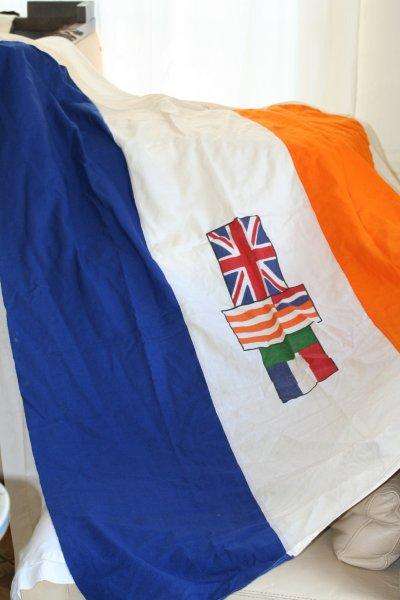 A RARE AUTHENTIC OLD SA FLAG! VERY COLLECTABLE AND VERY MUCH PART OF OUR HISTORY AND HERITAGE...