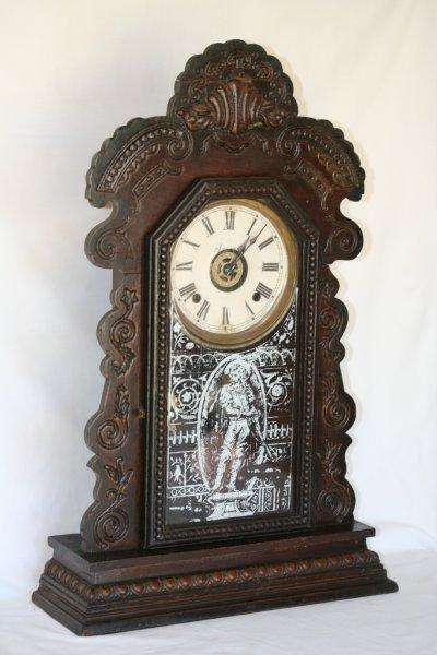 A RARE VERY AWESOME AMERICAN ANSONIA WALL CLOCK. THIS IS STUNNING!!!