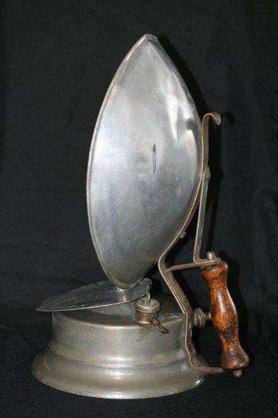 A VINTAGE APEX LAMP - CHECK THE CHARACTER IN THE HANDLE - STUNNING!!!