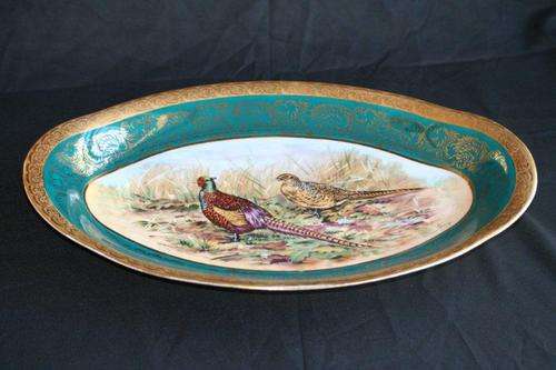 A LARGE GORGEOUS PASTARD LIMOGES (FRANCE) SERVING PLATTER! AN AWESOME, BEAUTIFUL, STUNNING PIECE...
