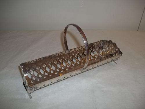 STUNNING VINTAGE HALLMARKED YEOMAN PLATE OF ENGLAND EPNS SILVER PLATED BISCUIT STAND