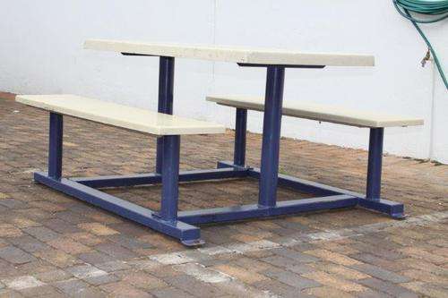 A REALLY NICE PICNIC TABLE & BENCH!!! PERFECT FOR PATIO OR AROUND THE POOL...