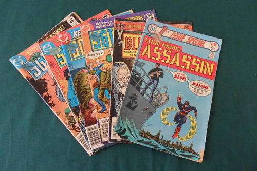 AN AWESOME COLLECTION OF SIX VINTAGE "WAR" COMIC BOOKS = AN AWESOME ADDITION TO YOUR COLLECTION