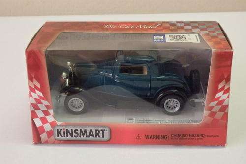AN AWESOME KINSMART 1932 FORD 3 - WINDOW COUPE DIE CAST MODEL CAR