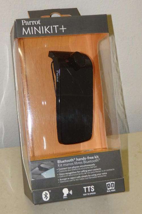 AN AWESOME (SEALED BOX) BRAND NEW PARROT "MINIKIT +" BLUETOOTH HANDS-FREE KIT