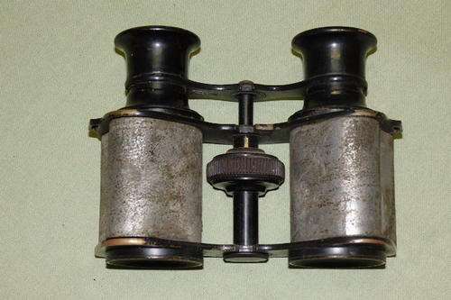 AN ANTIQUE (c1915) WW1 PAIR OF FRENCH MADE PRISMA "PAR1" "HIGH POWER" BINOCULARS