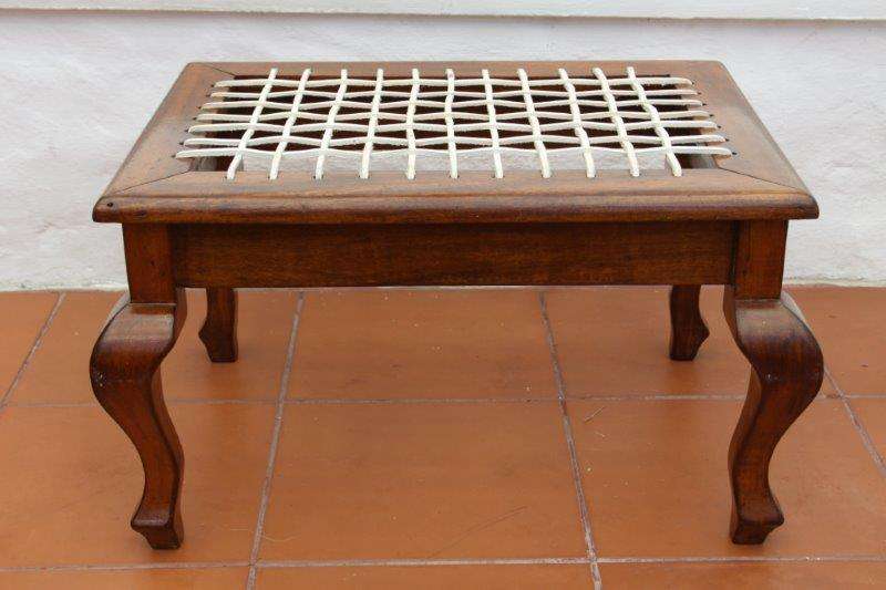 AN EXCEPTIONAL TEAK RIEMPIE BENCH IN EXCELLENT CONDITION!!! AWESOME FURNITURE!!!