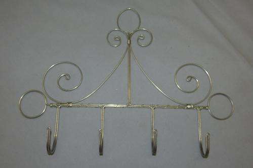 EIGHT GORGEOUS AND VERY WELL MADE "WIRE" TOWEL/ KITCHEN DISH TOWEL HANGERS IN GREAT CONDITION