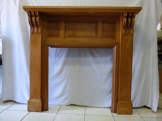 AN ABSOLUTELY SPECTACULAR *HUGE & SCARCE* ANTIQUE SOLID OREGON FIREPLACE MANTLE WITH A SHELF! WOW!