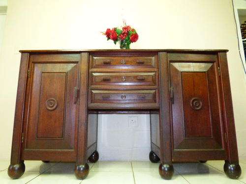 AN EXTRAORDINARY SOLID TEAK  EXTRA LARGE (186cm)  SIDE SERVER! SPECTACULAR!, BEAUTIFUL! BIG!
