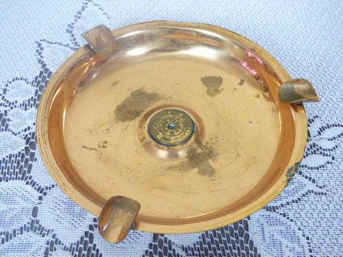 A LOVELY RHODESIA & NYASALAND 1963 COPPER ASHTRAY, STUNNING IN YOUR PUB/LAPA!!!