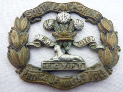 A SOUTH LANCASHIRE EGYPT PRINCE OF WALES MEDAL (VOLUNTEERS).