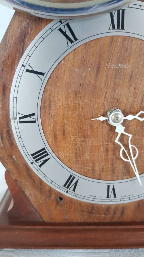 A vintage made in England electric clock