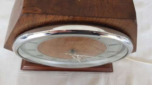 A vintage made in England electric clock