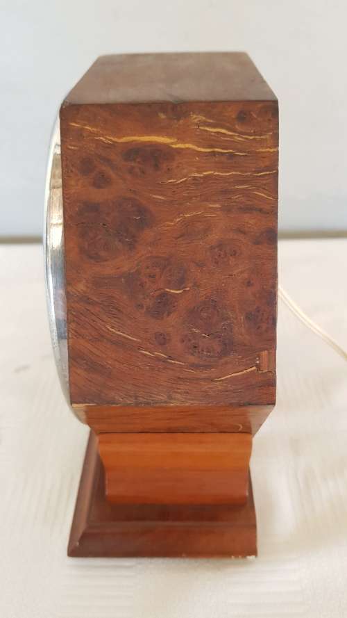 A vintage made in England electric clock