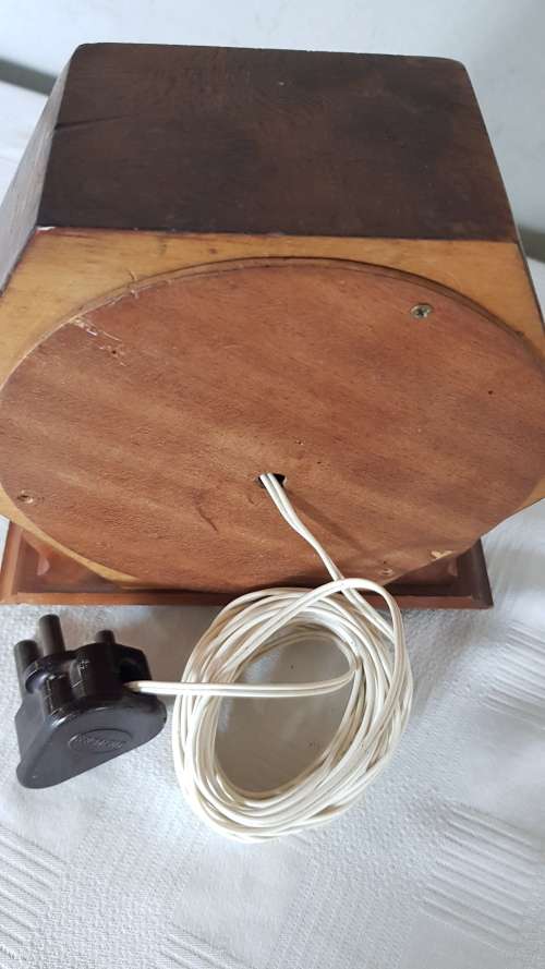 A vintage made in England electric clock