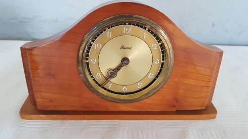 A vintage Record and Westclox clock for restoration