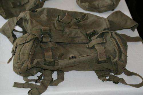 OLD ARMY GEAR - A SELECTION OF WEBBING, POUCHES, SKELETON WEBBING AND A FEW OTHER ITEMS!