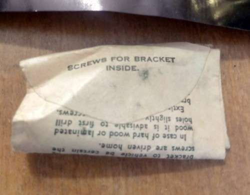 Pyrene Brass Fire Extinguisher NEW UNUSED IN BOX 1967