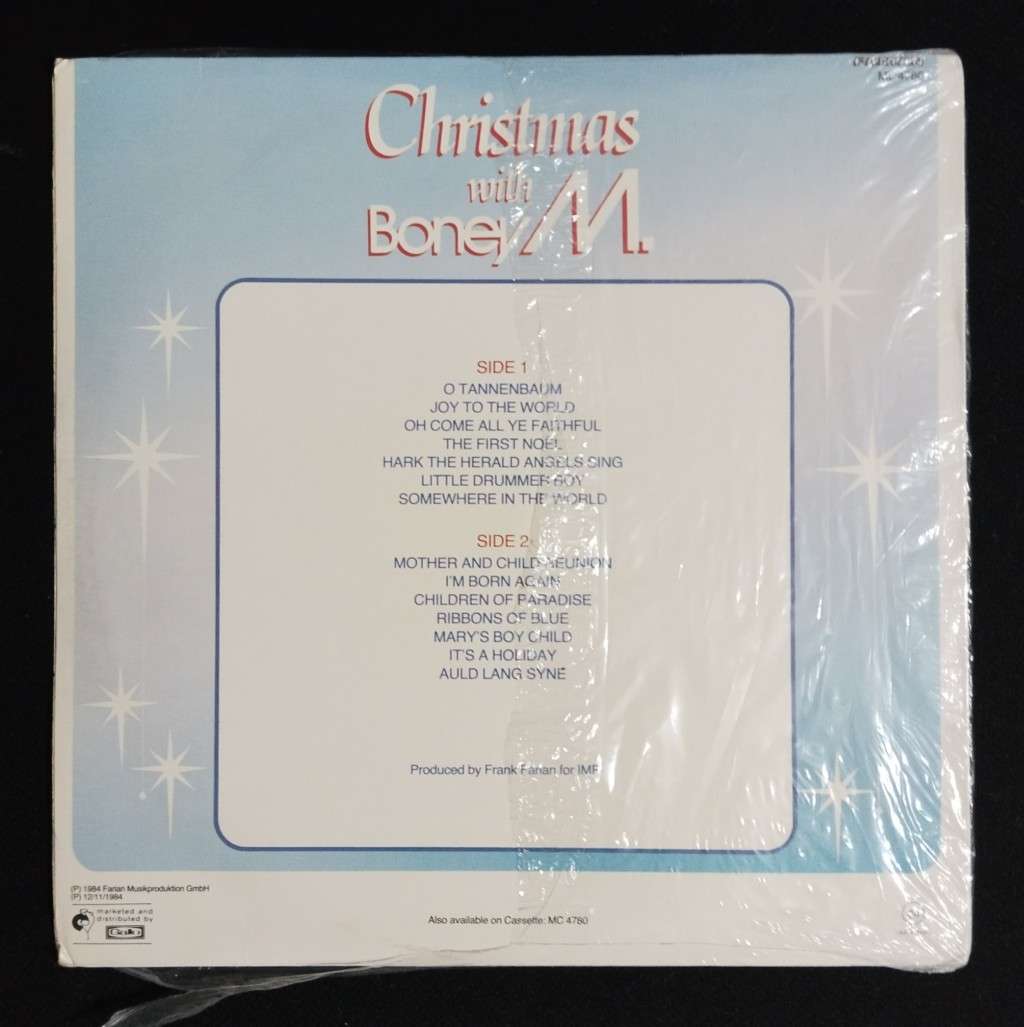 BONEY M - CHRISTMAS WITH BONEY M - VINYL