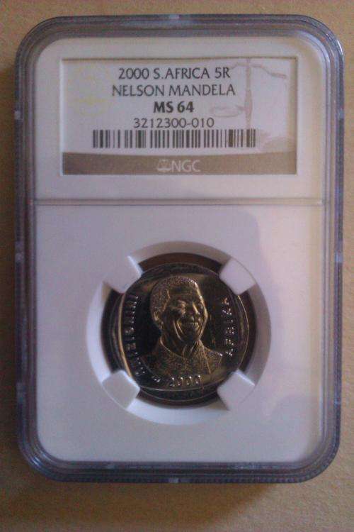 Mandela 2000 MS64 NGC Graded *** 1 WEEK SPECIAL *** In High Demand!!!!