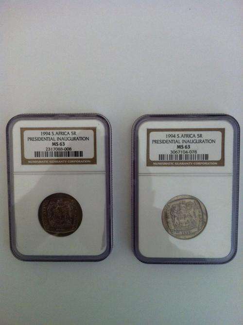 1994 R5 Presidential Inauguration MS63 NGC