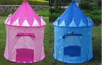 CASTLE POP UP TENT - PINK OR BLUE!