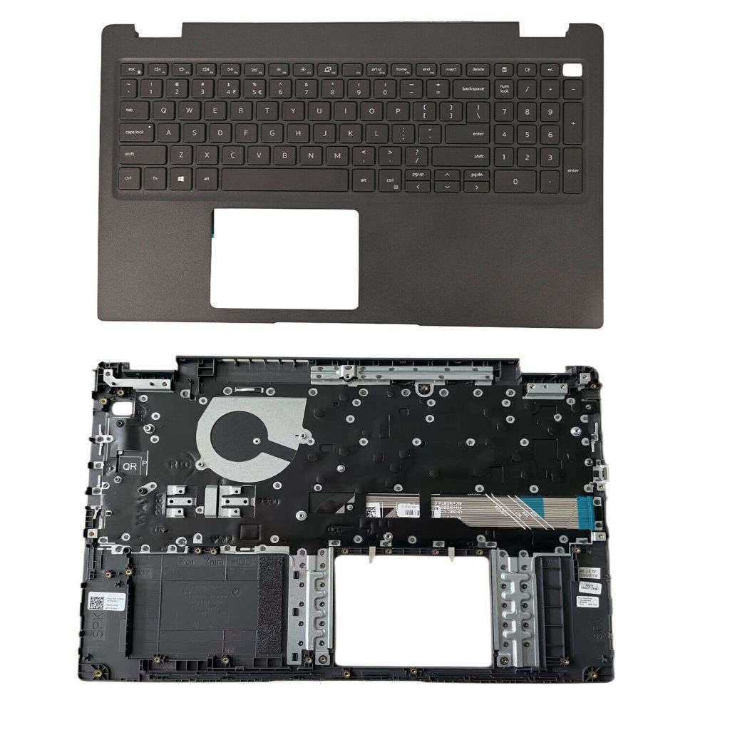 New Palmrest Upper Case Backlit Keyboard J4TRT For Dell Latitude 3510