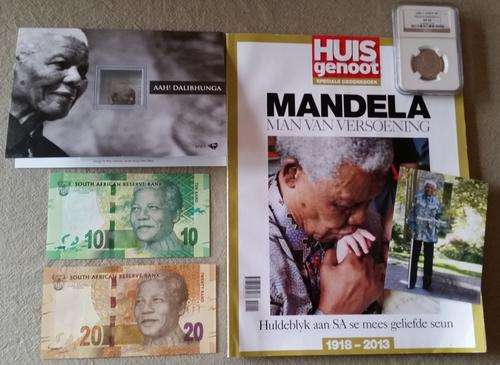 Huisgenoot Special Edition-"Mandela man of Reconciliation"146 Page Book.See detailed Photo's Below.