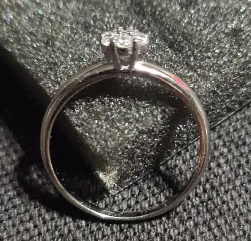 ***LUXURY 925 CZ CLASSIC CLUSTER RING***