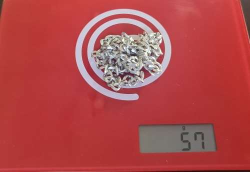 ***A Heavy Chunky Thicker Than Usual Strong Solid Sterling Silver Necklace***